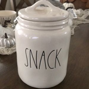 Rae Dunn Snack Canister